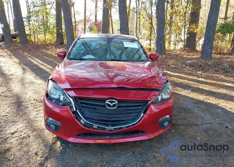 2015 Mazda Mazda3 I Touring z USA, uszkodzony, nr VIN JM1BM1V7XF1264872